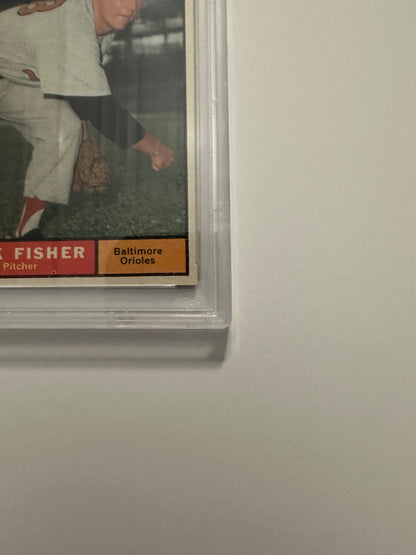 Jack Fisher #463 PSA Graded NM-MT 8 (1961 Topps)