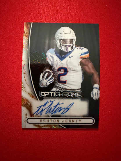 2026 Leaf Optichrome Ashton Jeanty Auto Black Shimmer /2