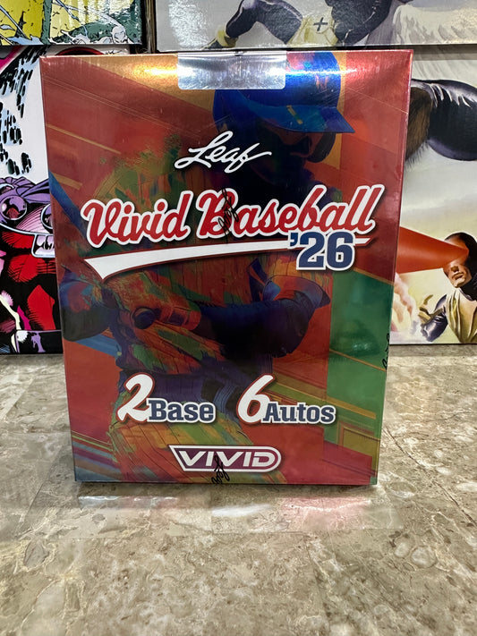 2026 Leaf Vivid Baseball Hobby Box