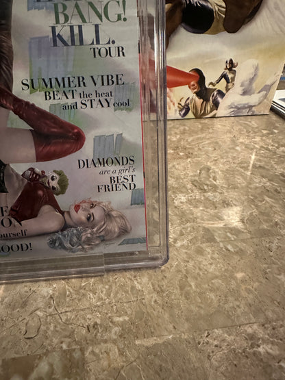 Harley Quinn: The Eat. Bang! Kill. Tour #1 CGC 9.8 SS Natali Sanders KRS (2021)