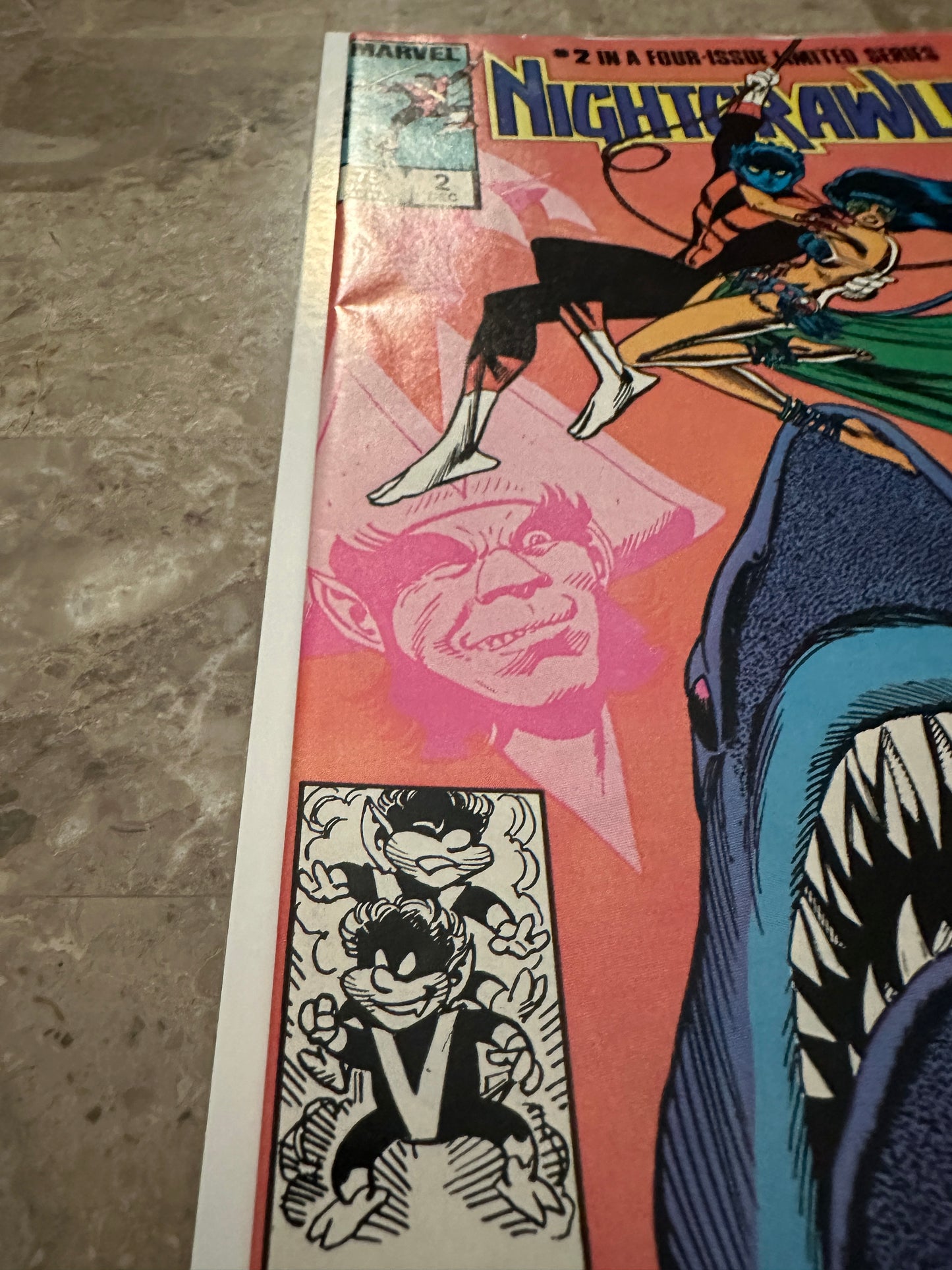 Nightcrawler #1-4 Full Set High Grade Newsstand (Marvel 1985)