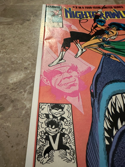 Nightcrawler #1-4 Full Set High Grade Newsstand (Marvel 1985)