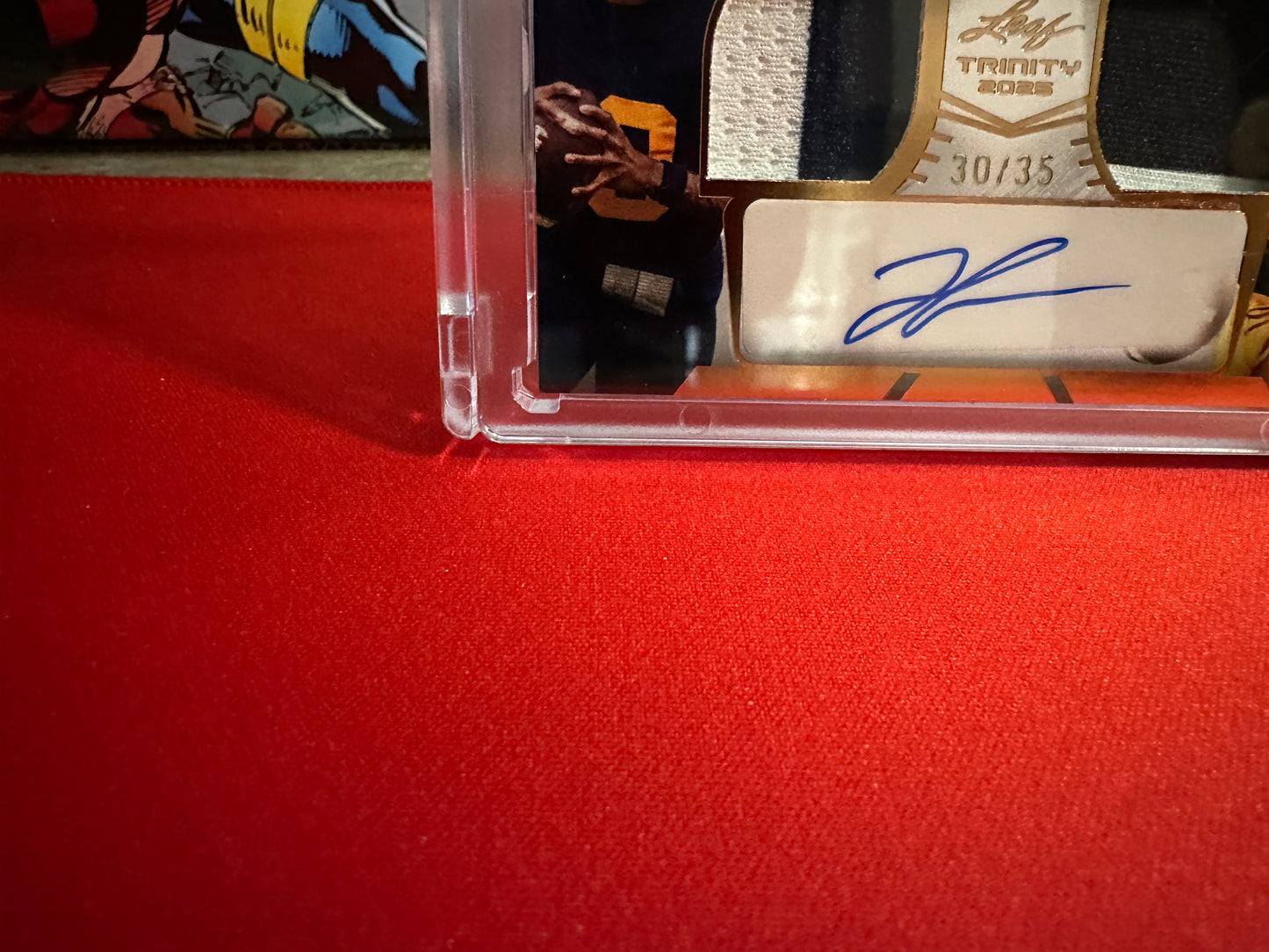 2025 Leaf Trinity Bryce Underwood/Juju Lewis Dual Rookie Auto Memo /35 Redemption