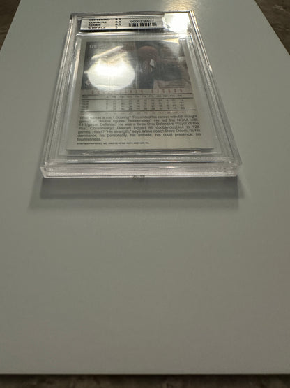 Tim Duncan Beckett Graded 8.5 NM-MT+ (1997-98 Topps)