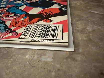 Captain America Annual #6 Newsstand FN/VF 7.0 (1982 Marvel)