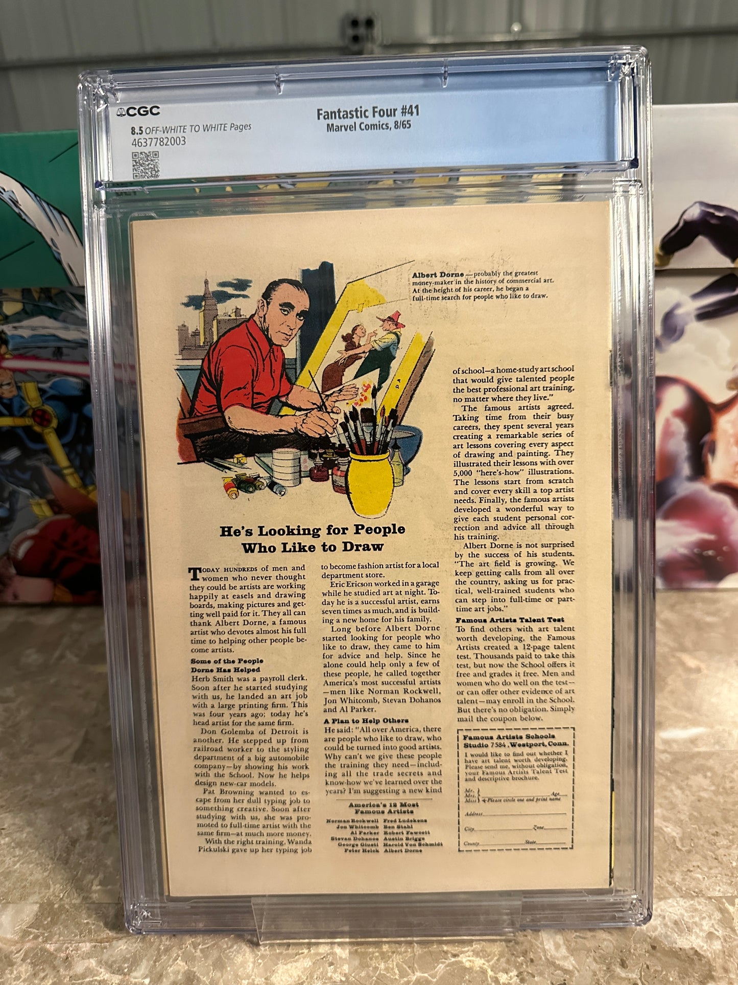 Fantastic Four #41 CGC 8.5 (1965 Marvel) - Brand New Case