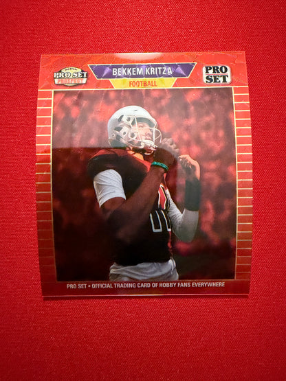 Bekkem Kritza 2026 Leaf Pro Set Metal 1989 Mini Super Prismatic Red Flood 1/1