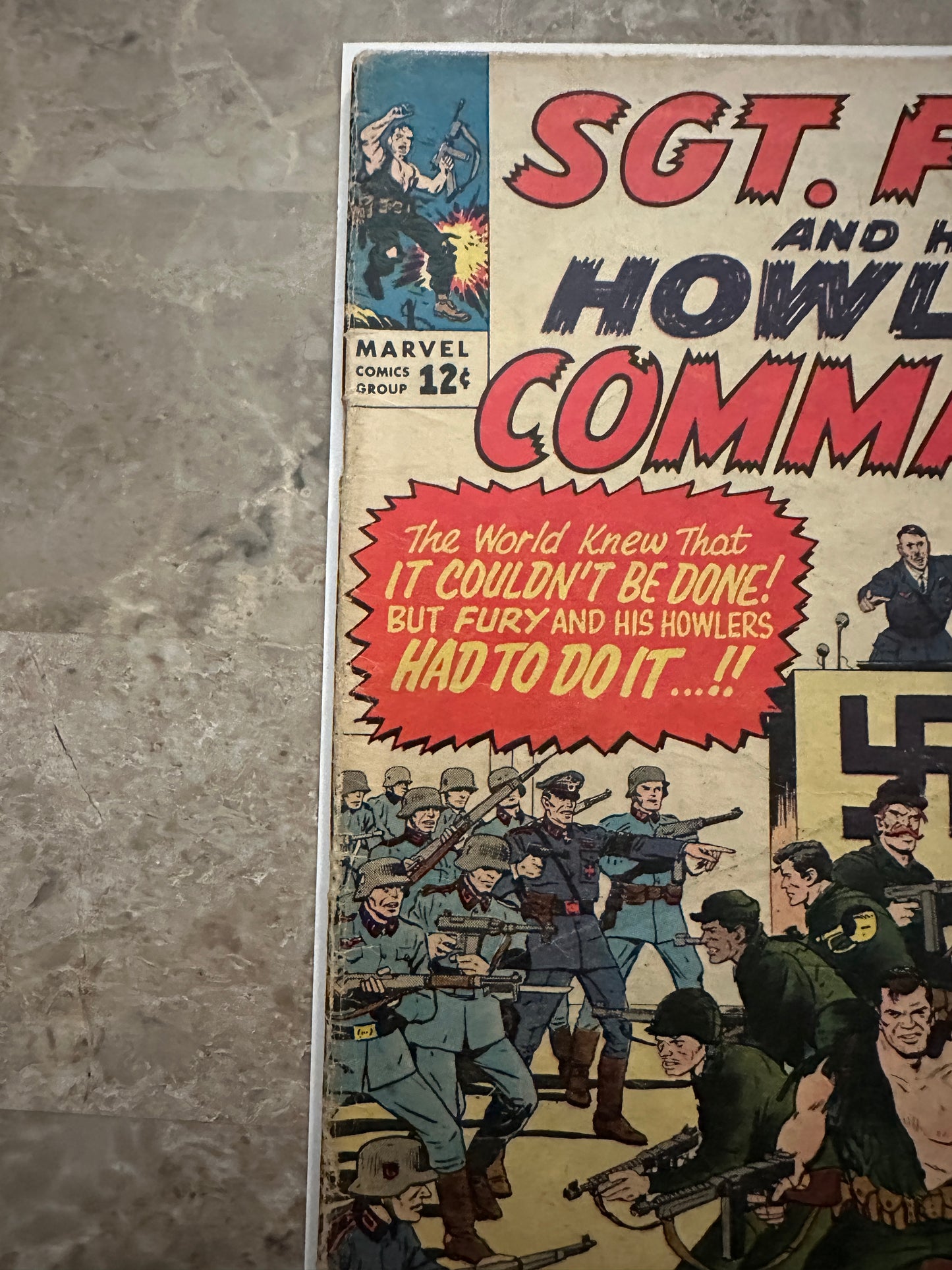 Sgt Fury #9 VG- 3.5 (Marvel Comics 1964)