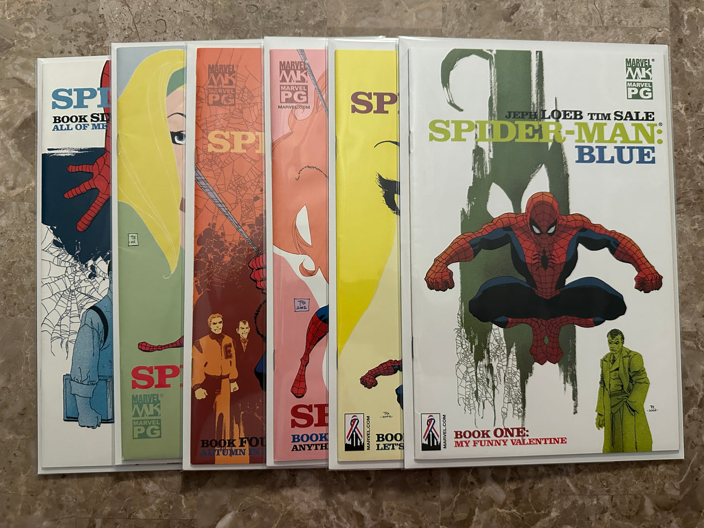 Spider-Man: Blue #1-6 Full Set High Grade (Marvel 2002)