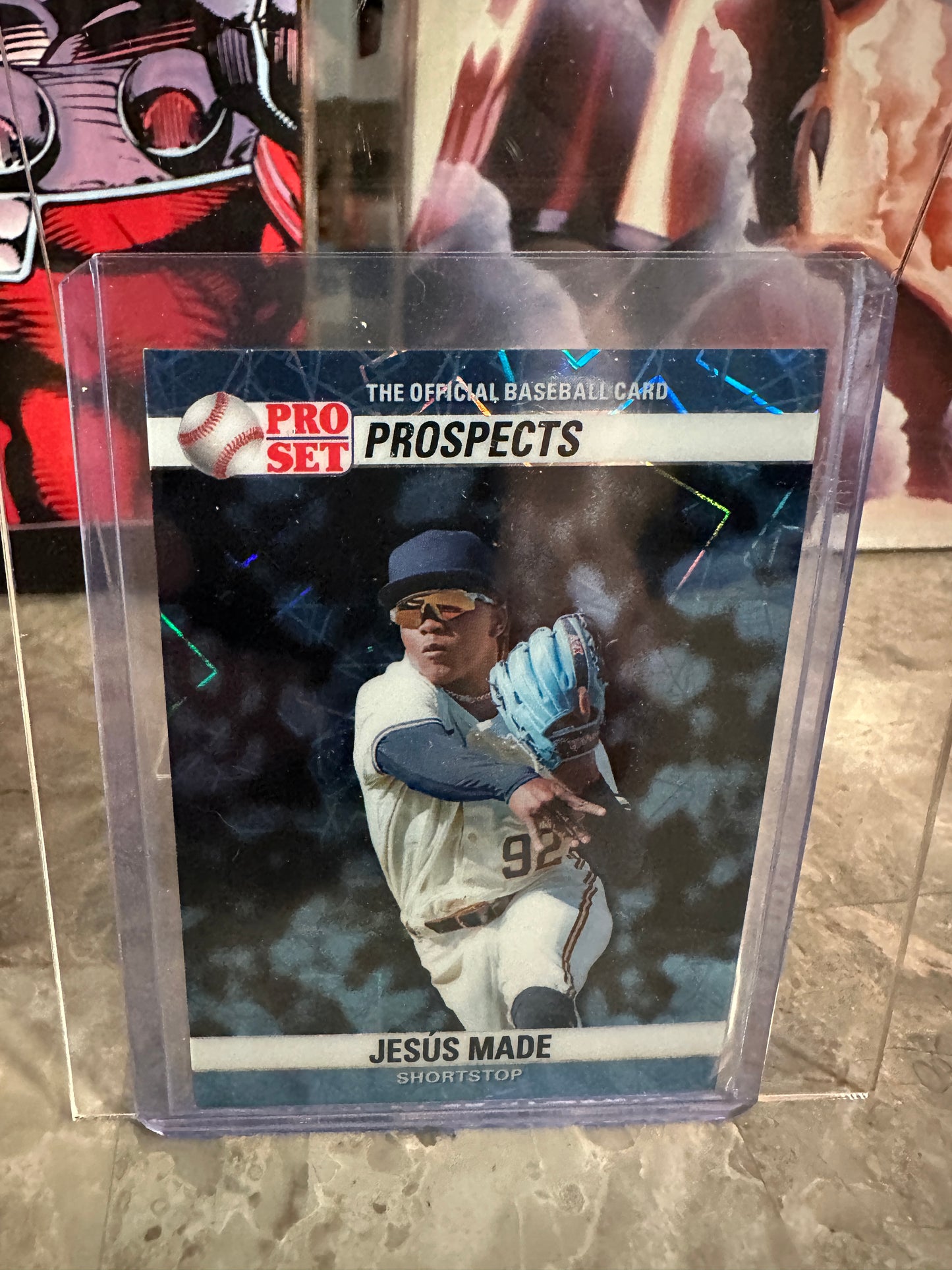 Jesús Made 2026 Leaf Pro Set 1990 Platinum Lazer 1/1 Masterpiece Brewers