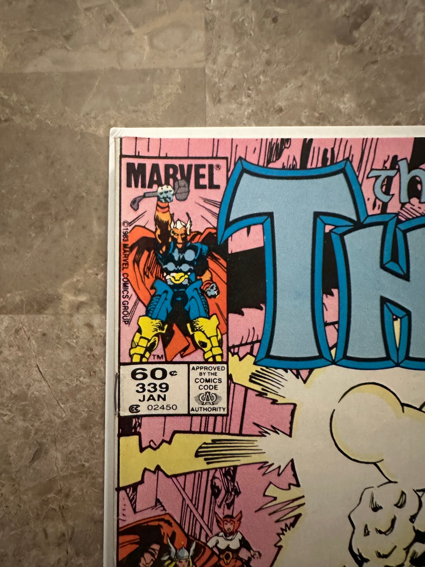 Thor #338-339 Newsstand Mid Grade (Marvel 1985)