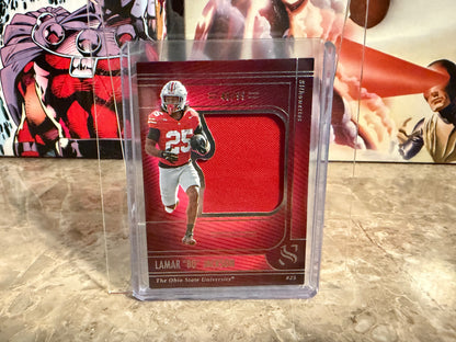 Lamar Bo Jackson 2025 Panini Silhouette Silhouettes Jumbo Patch /99