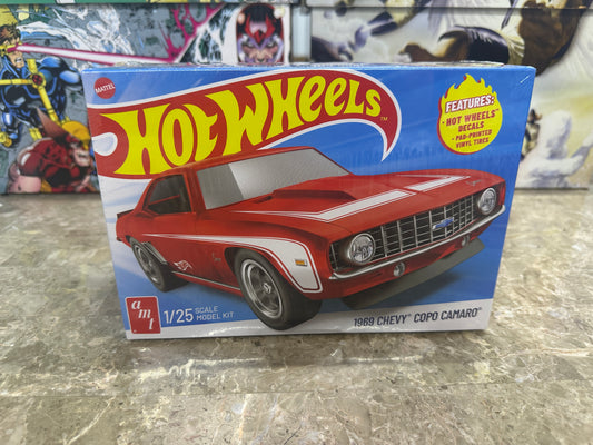 Hot Wheels 1969 Chevy Camaro COPO 1:25 Scale Model Kit