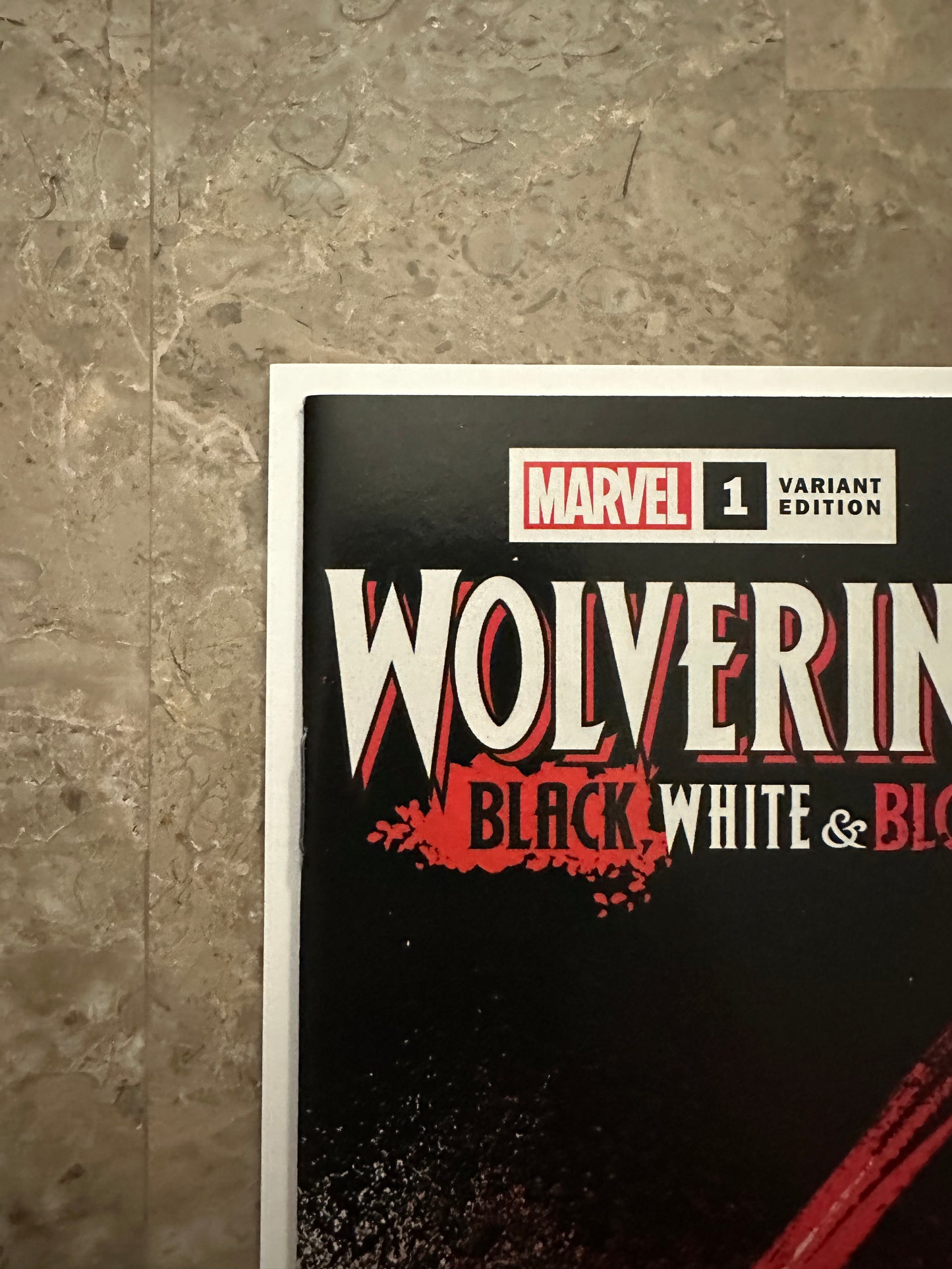 Wolverine Black White & Blood #1 1:100 NM+ 9.6-9.8 (Marvel Comics 2021)