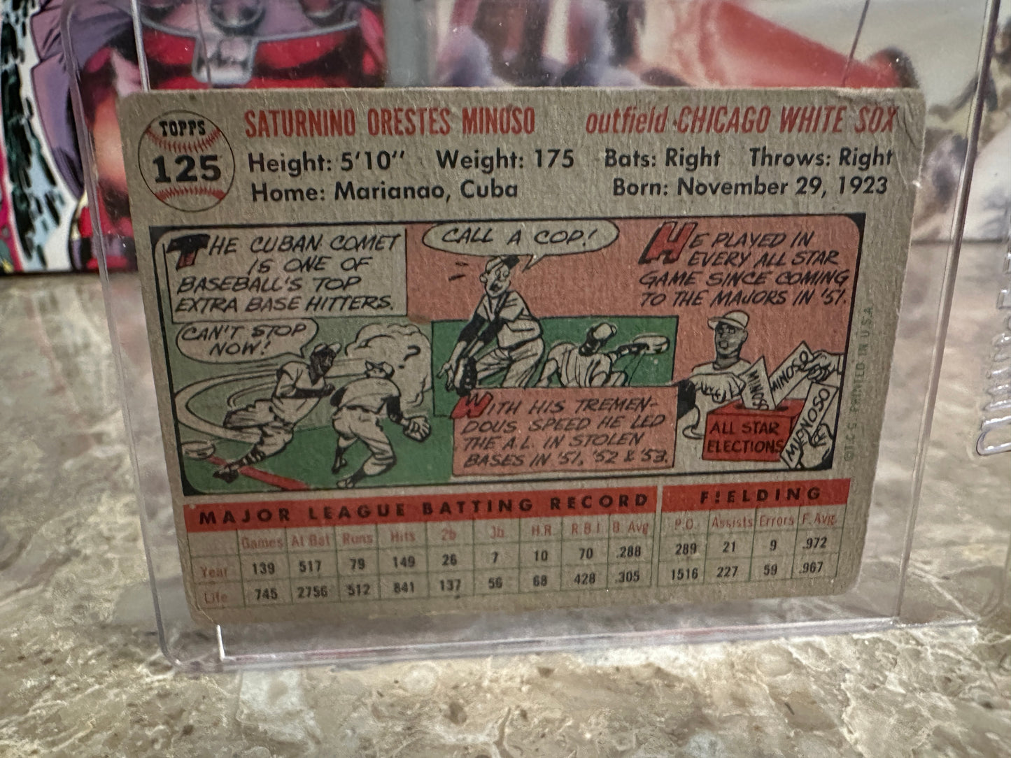14 White Sox Signed Card Lot 1956-1989 Minnie Minoso Carlton Fisk Harold Baines