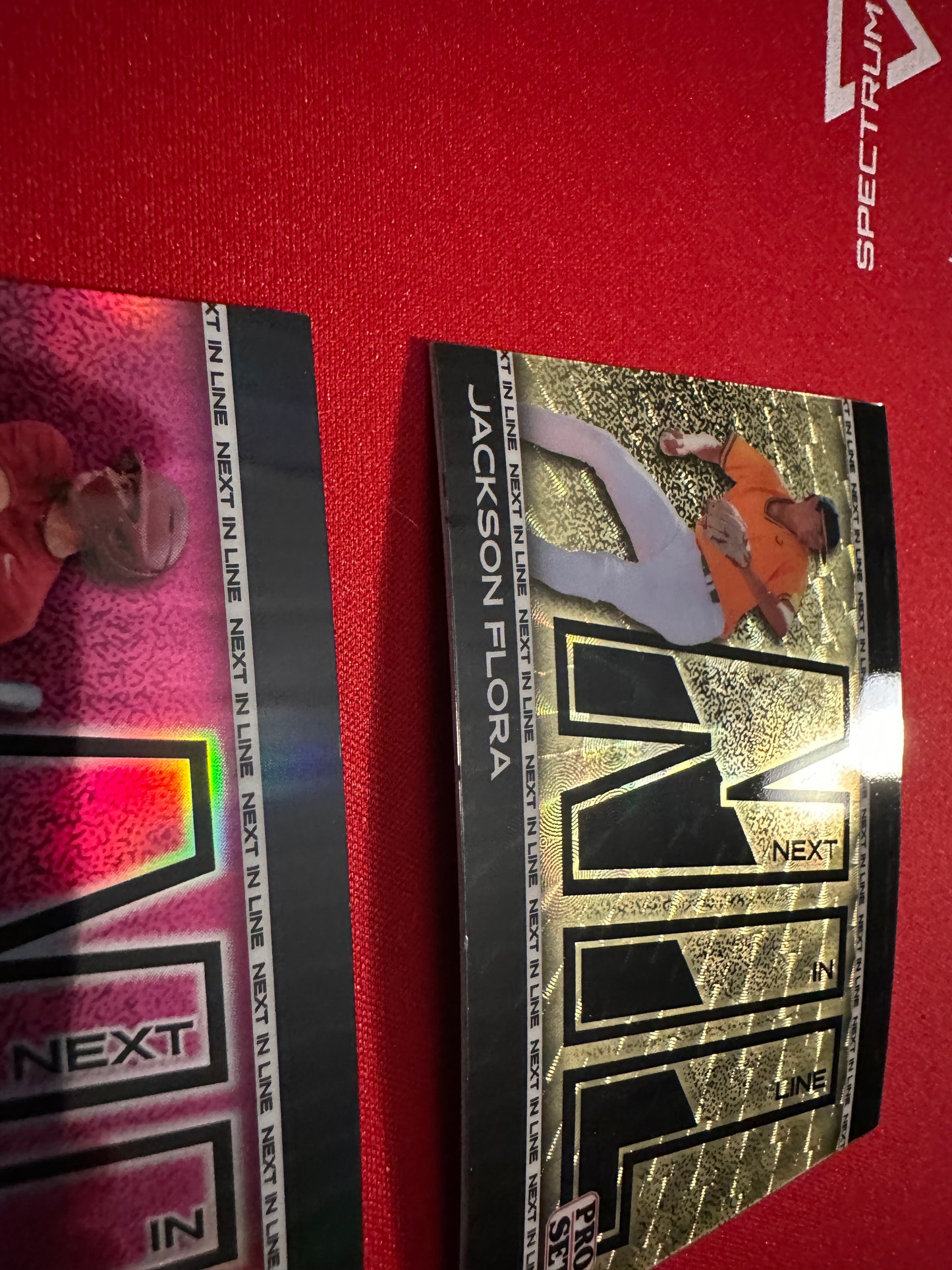 2026 Pro Set NIL Lot Justin Lebron /6 TWO 1/1s Flora Super Prismatic Appenzeller Gold