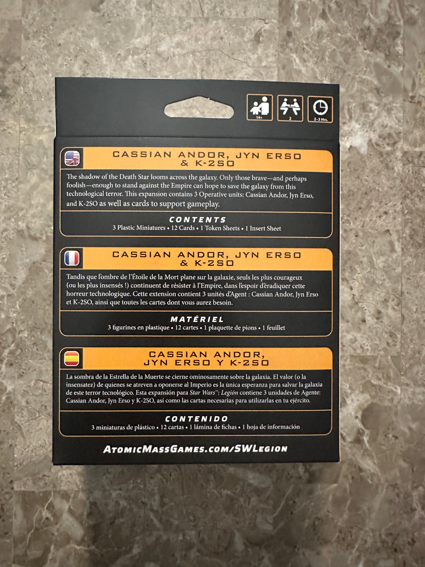 Star Wars Legion: Cassian Andor, Jyn Erso & K-2SO