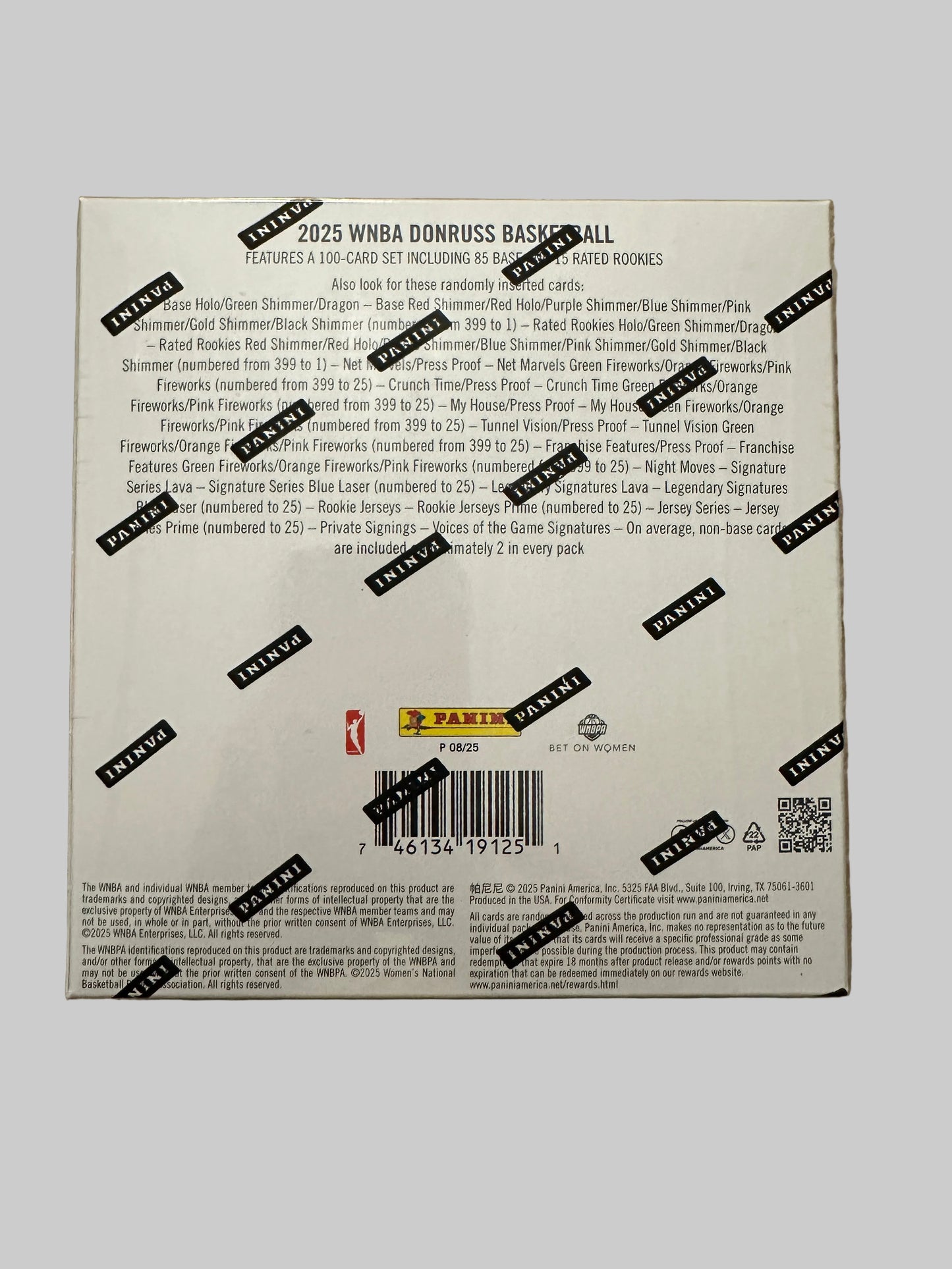 2025 Panini Donruss Basketball WNBA Sealed Mega Box - 1 Autograph or Relic