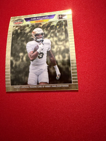 Cam Williams 2026 Leaf Pro Set Metal 1989 Mini Gold Super Prismatic 1/1