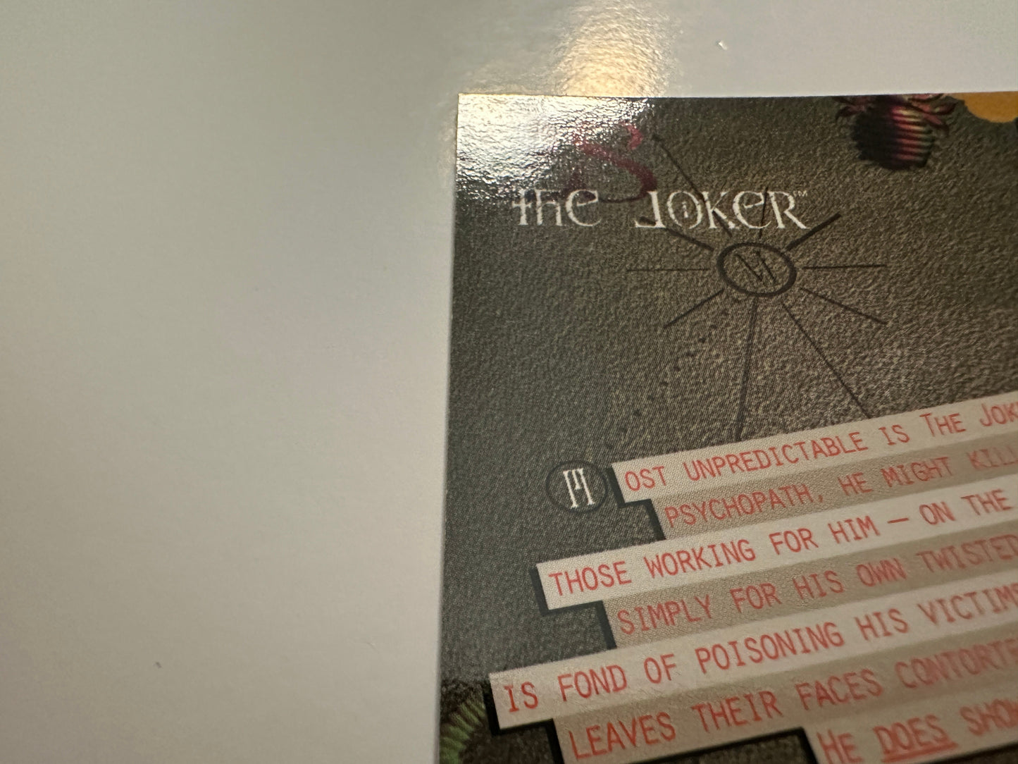 The Joker #28 (1996 Marvel Fleer Spider-Man Premium) - Higher grade