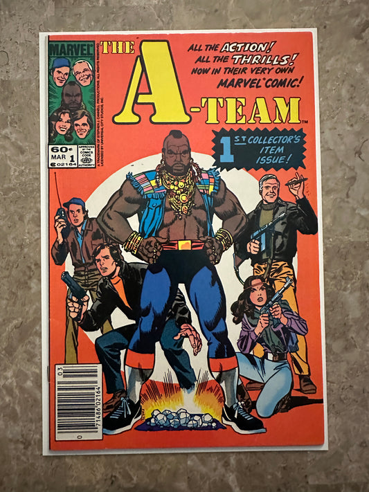 The A-Team #1 Newsstand High Grade (1984 Marvel Comics)