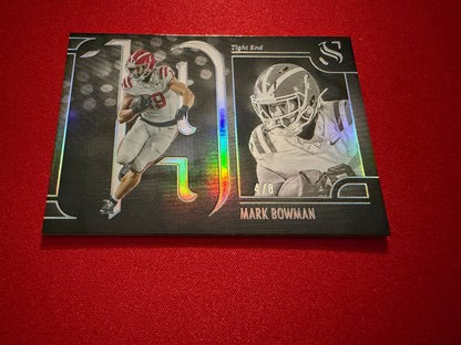 Mark Bowman 2025 Panini Silhouette Football Gala SSP /8 Rare