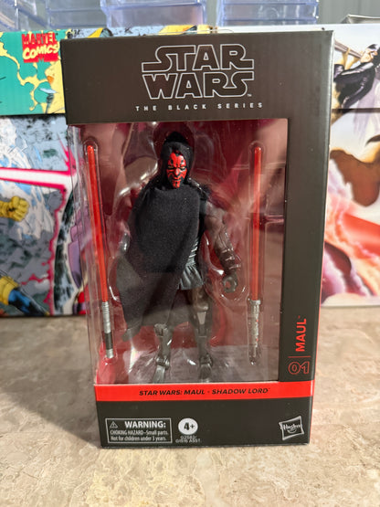 Star Wars The Black Series Maul (Shadow Lord) 6-Inch Action Figure (#01)