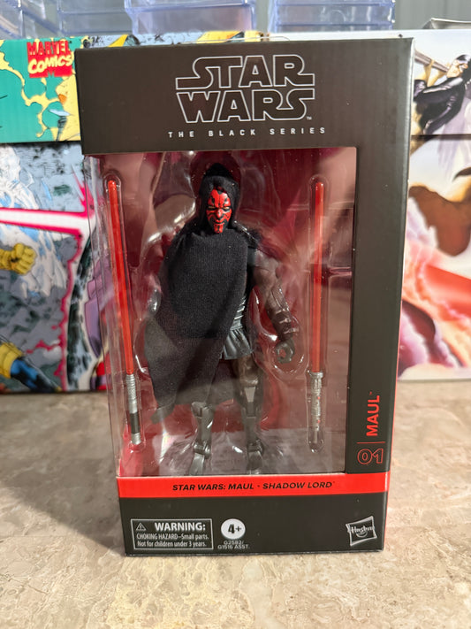 Star Wars The Black Series Maul (Shadow Lord) 6-Inch Action Figure (#01)