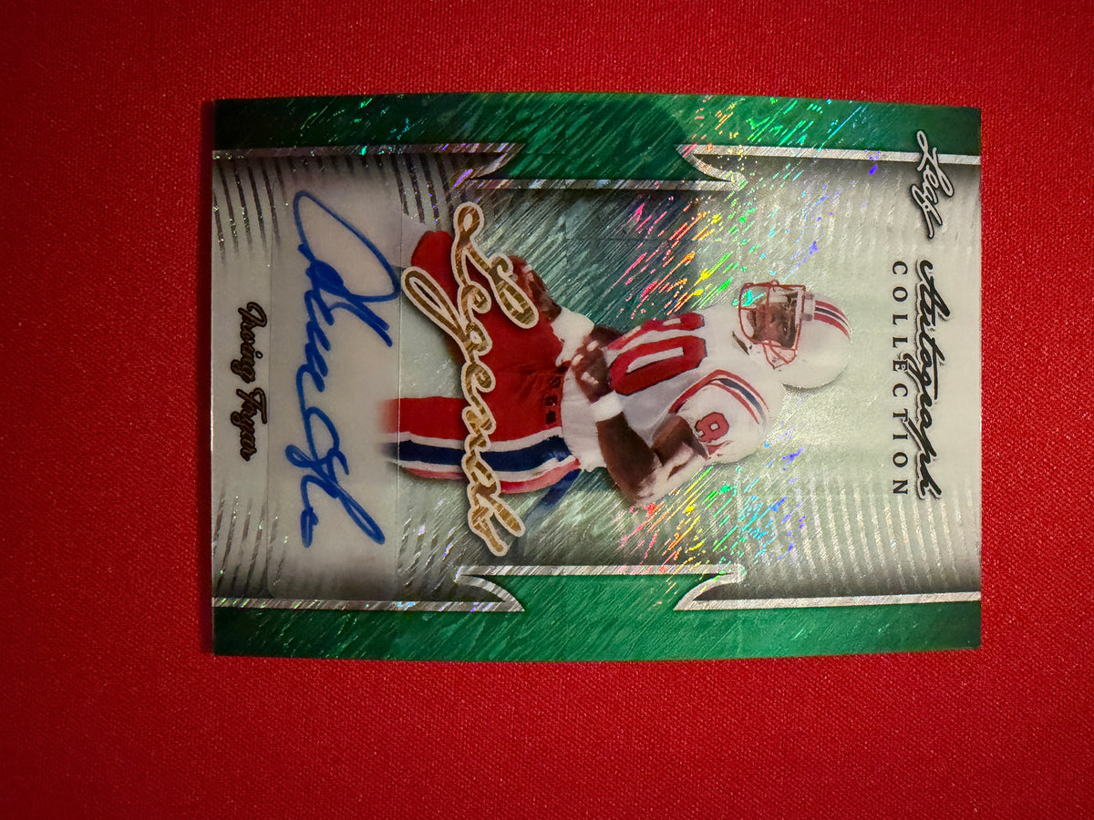 Irving Fryer 2026 Leaf Autograph Collection Legends Auto Green Shimmer 1/1
