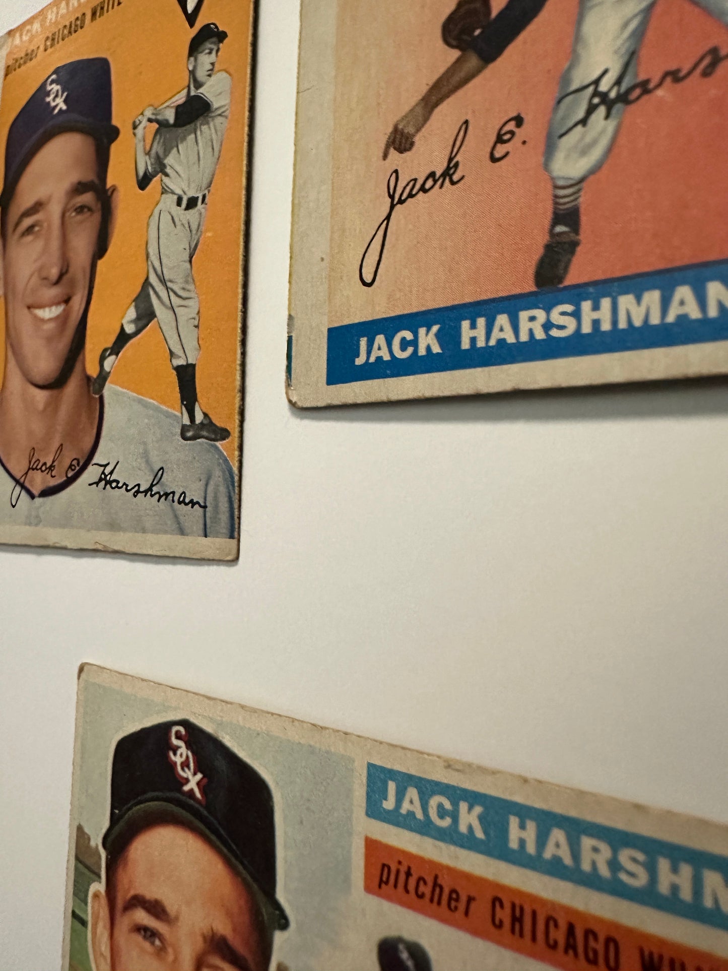 Jack Harshman #104,173,29 (1954,1955,1956 Topps) - Lower Grade