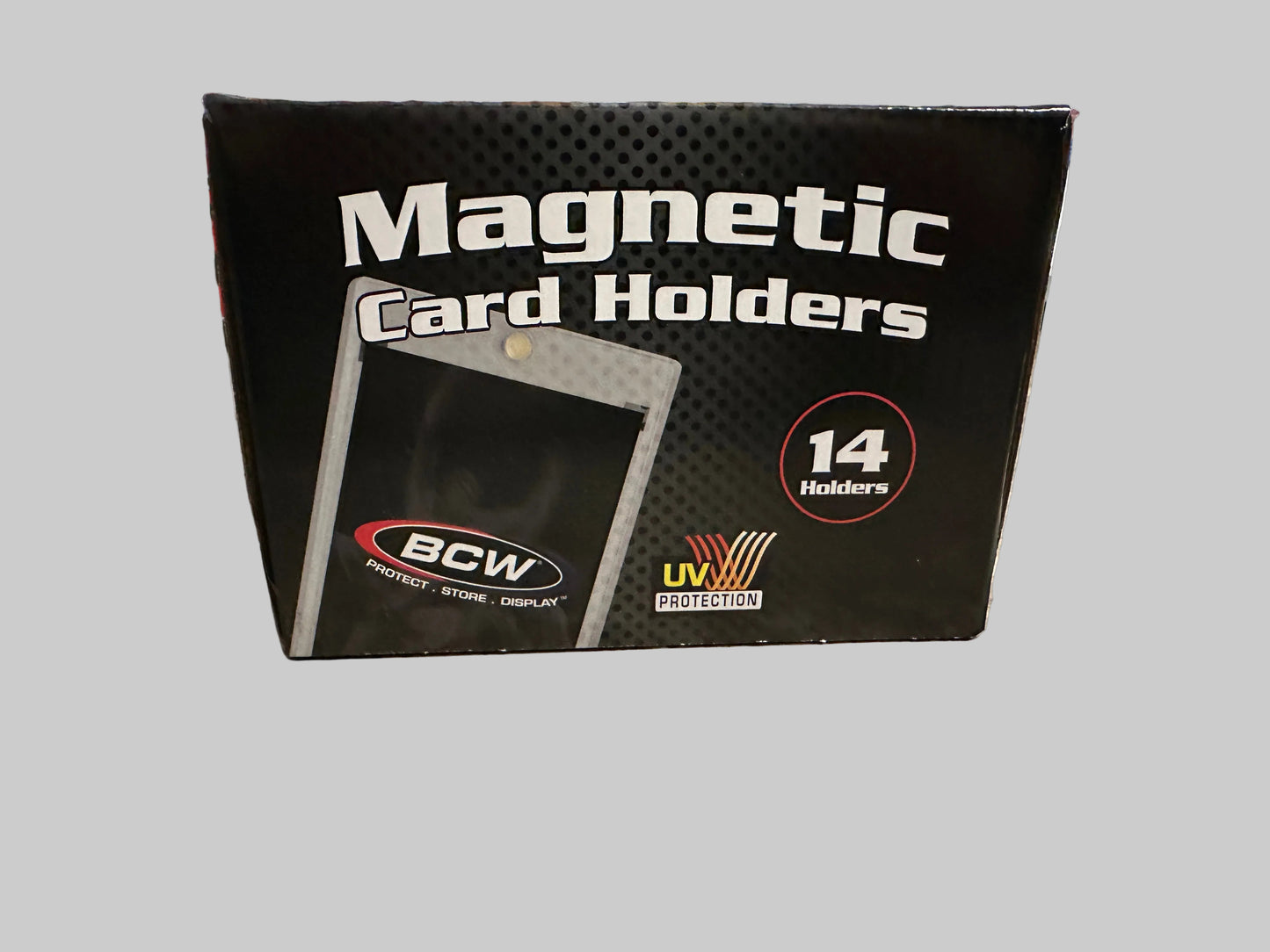 BCW 130pt Magnetic Card Holder Box (14 Holders)