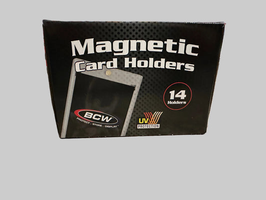 BCW 130pt Magnetic Card Holder Box (14 Holders)