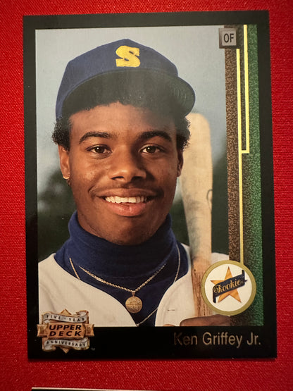 1993 Upper Deck 5TH ANNIVERSARY Complete Insert Set 1-15 - Griffey/Ryan