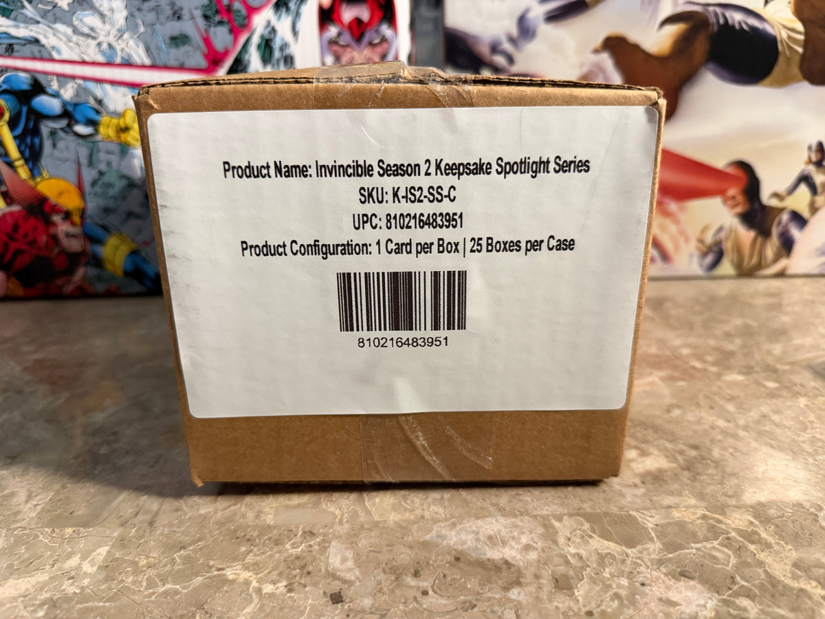 2026 Invincible Season 2 Keepsake Spotlight Series 25-Box Case