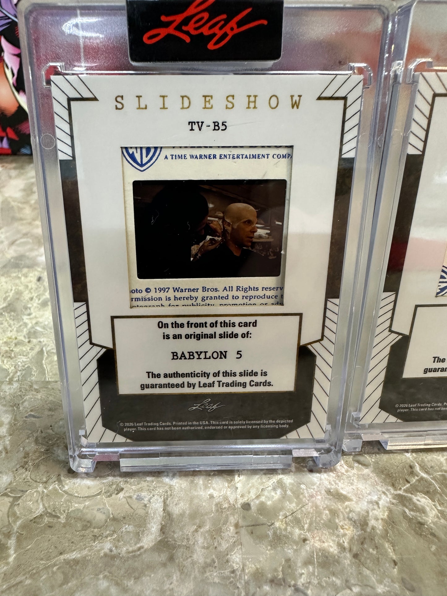 2026 Leaf Slideshow BABYLON 5 Metal /25 Drazi + Bill Mumy + Stephen Franklin LOT