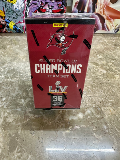 2021 Panini Super Bowl LV Champions Tampa Bay Buccaneers Box Set