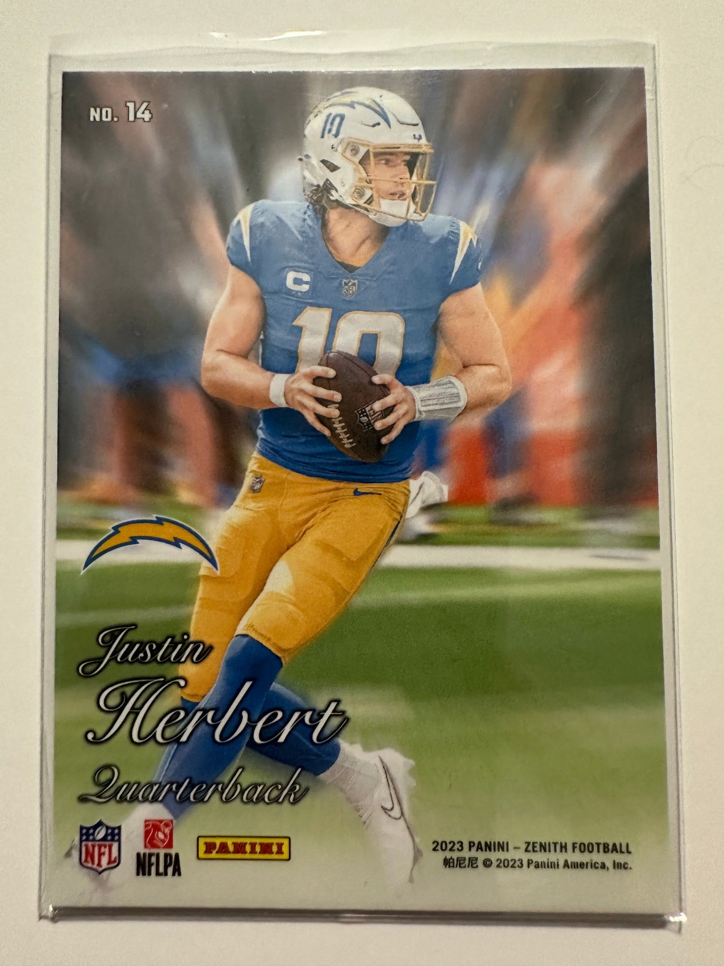 2023 Justin Herbert Card Lot - Prizmatic/Hype/Optic (2023 Panini)