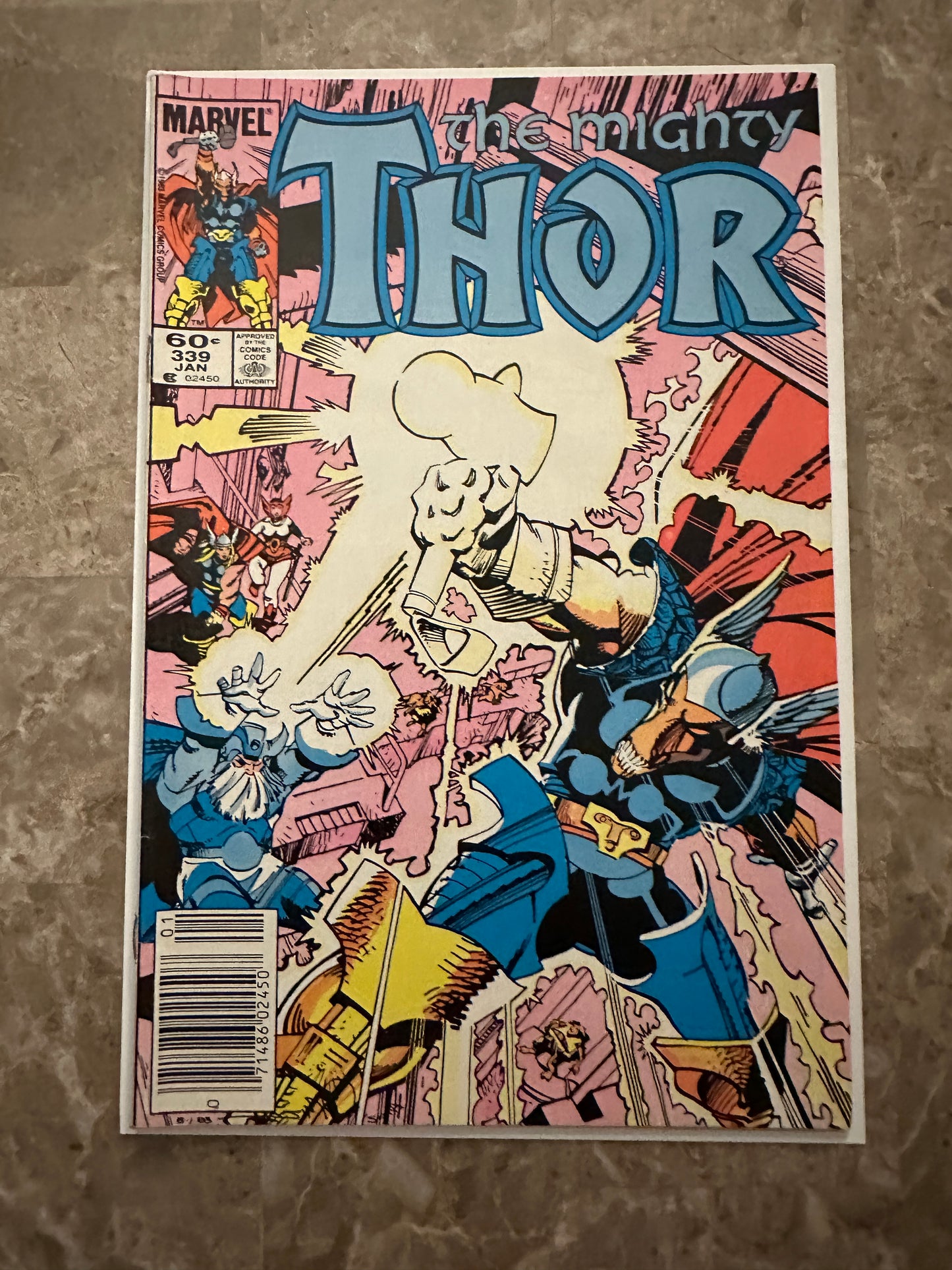 Thor #338-339 Newsstand Mid Grade (Marvel 1985)