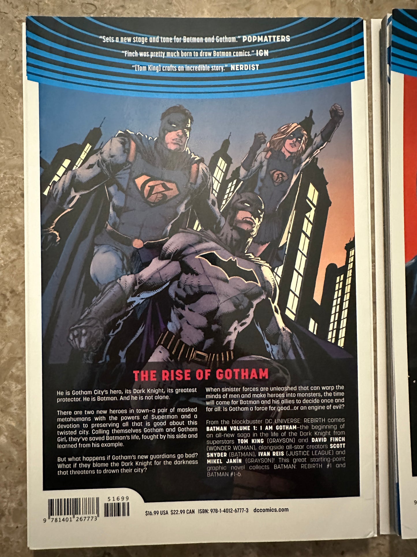 Batman Vol 1,2&3 TPB DC Universe Rebirth (2016 DC)