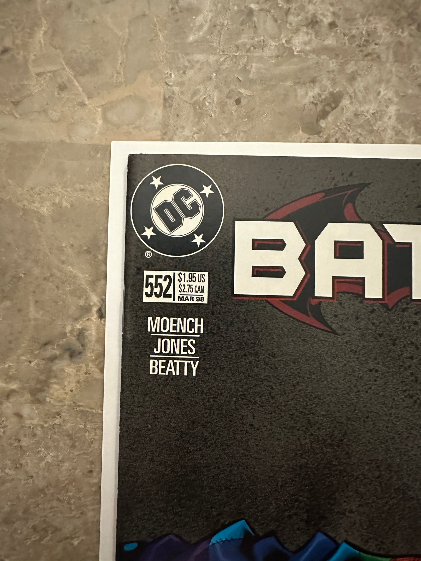 Batman #552 VF 8.0 (DC Comics 1998)