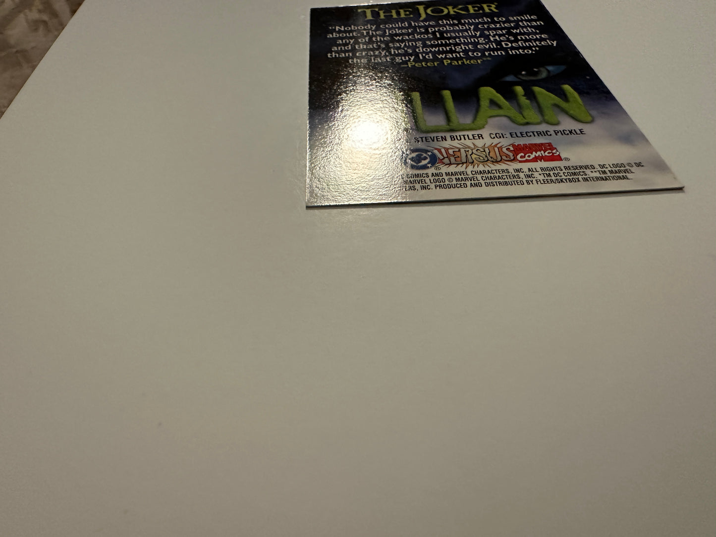 The Joker #45 (1995 Fleer DC vs. Marvel) - High grade