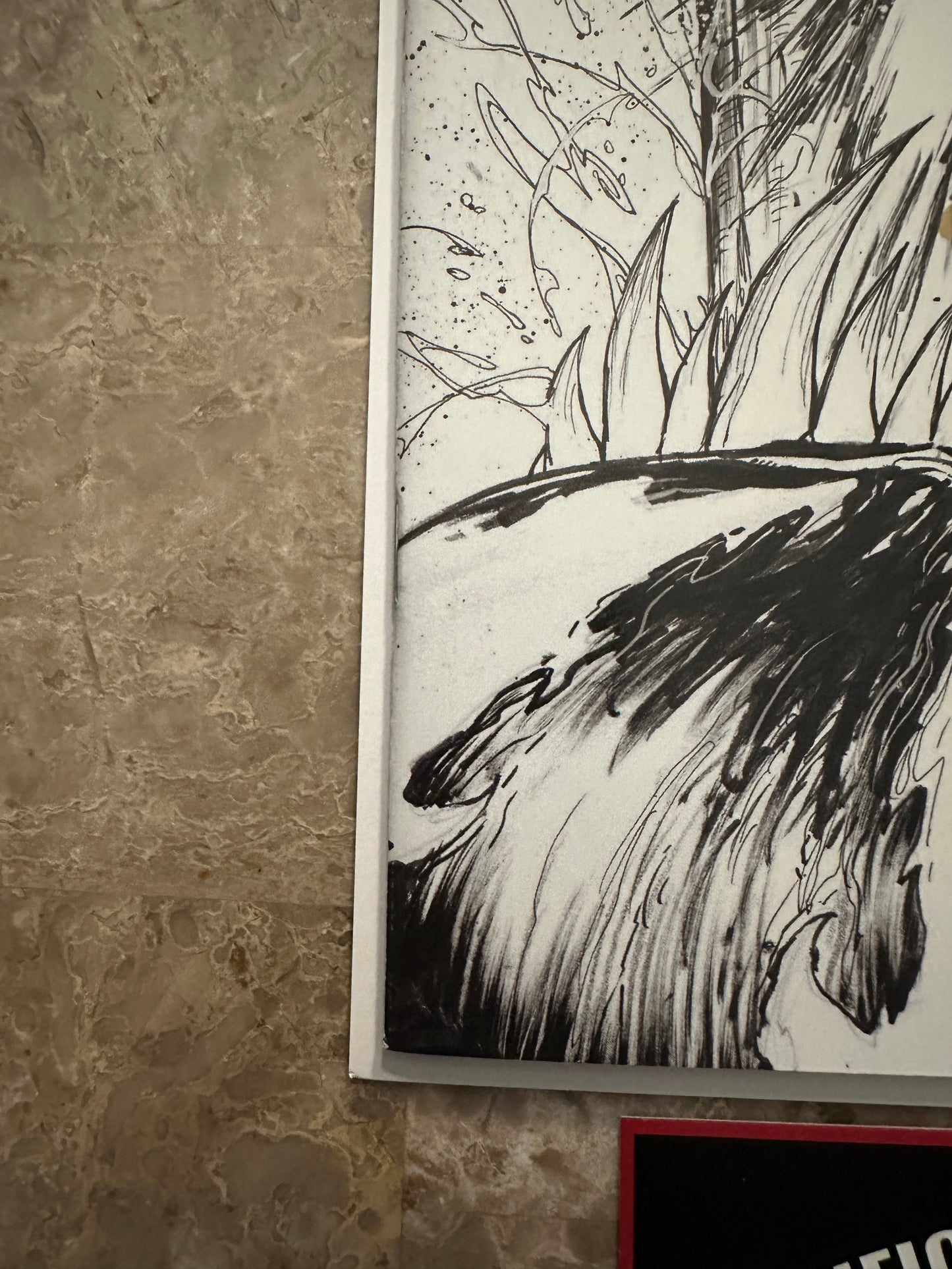 Venom #27 Unknown Comics Sketch Signed Donnie Cates NM+ 9.6 (Marvel 2020)