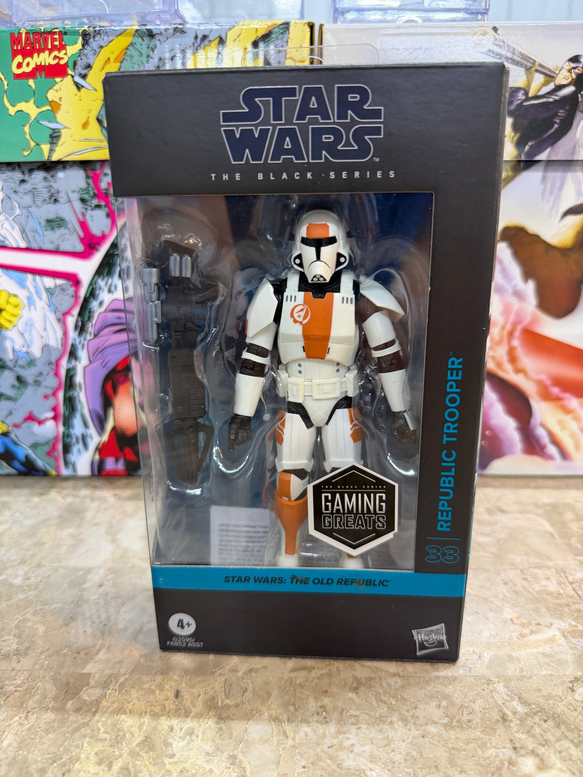 Star Wars The Black Series Gaming Greats: Republic Trooper 6-Inch Action Figure