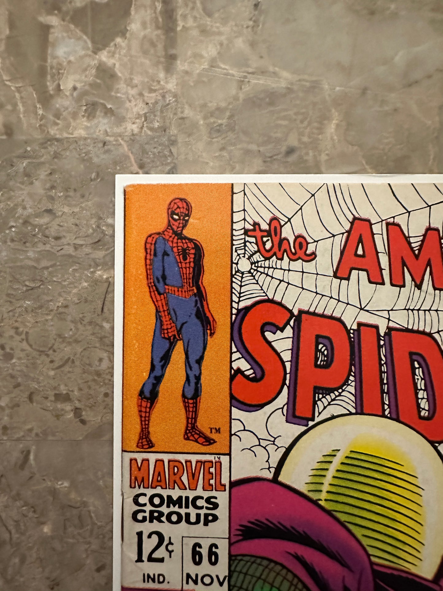 Amazing Spider-Man #66 FN 6.0 (Marvel Comics 1968) - Beautiful Copy for grade