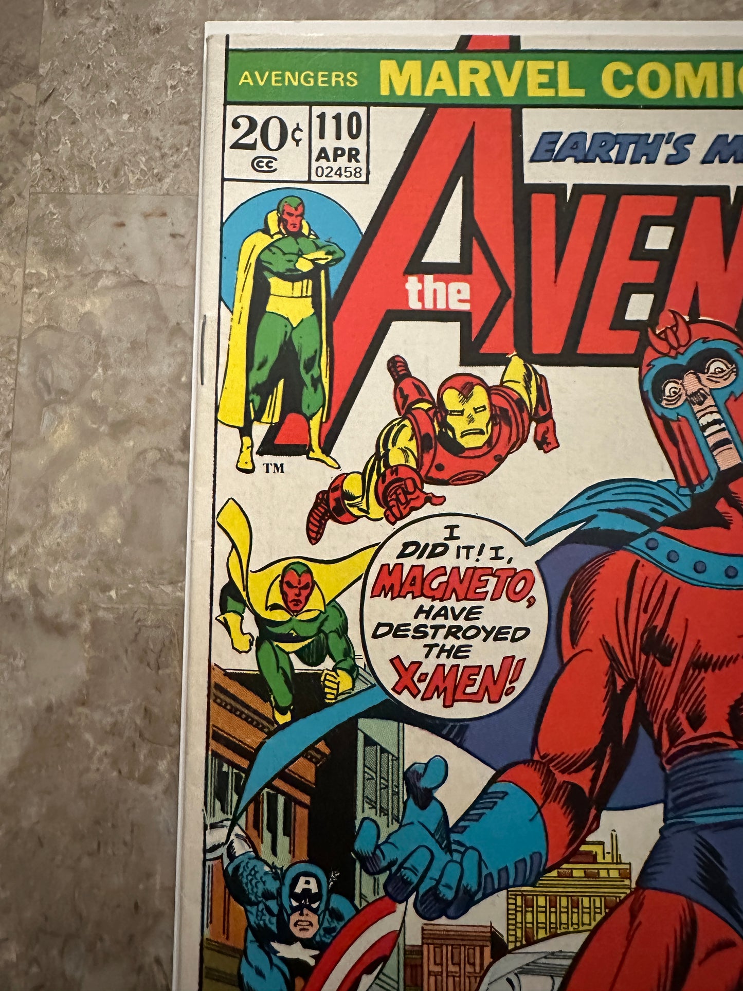 Avengers #110 VF- 7.5 (Marvel Comics 1973)