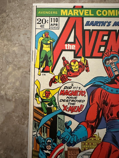 Avengers #110 VF- 7.5 (Marvel Comics 1973)