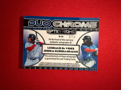 De Vries Kuroda-Grauer 2025 Leaf Optichrome Duochrome Auto /10 Athletics