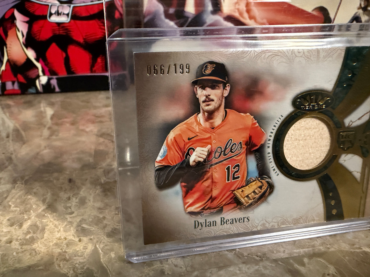 Dylan Beavers 2026 Topps Tier One Baseball Rookie Relic RC /199 Game-Used