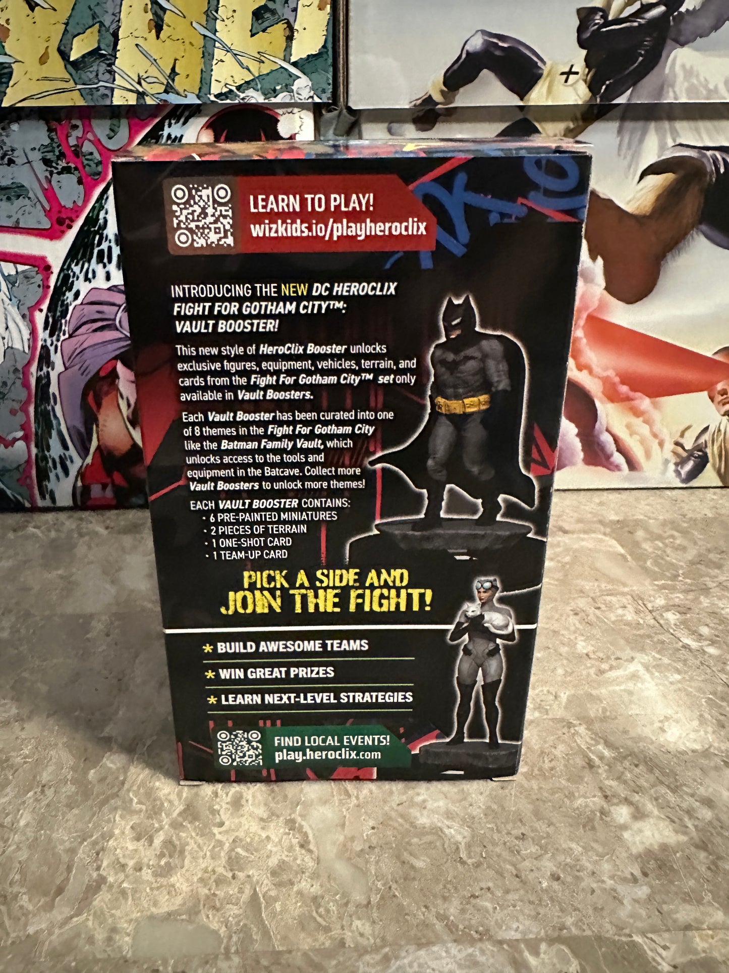🦇 DC HeroClix: Fight For Gotham City – Vault Booster