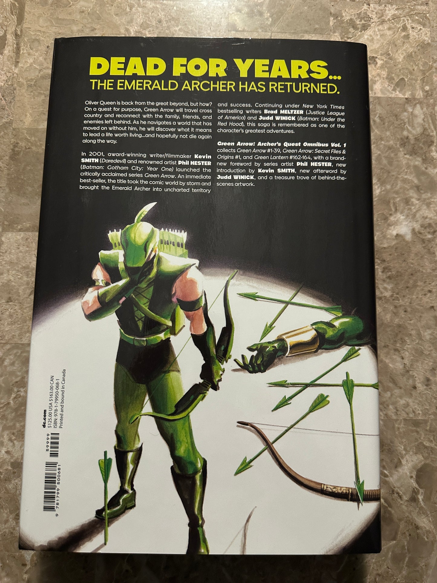 Green Arrow Omnibus #1: Archer's Quest (DC 2025) - Very High Grade